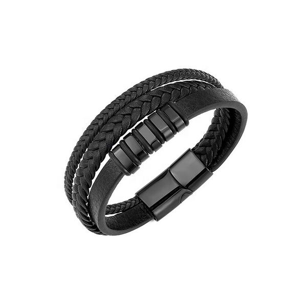 charm bracelets men's multi-strand braided leather chain bracelet with magnetic closure, Golden;silver
charm bracelets men's multi-strand braided leather chain bracelet with magnetic closure, Golden;silver