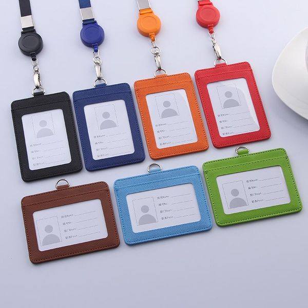 card holders retractable badge reel lanyard name id holder student child bus leather women men bank cover, Brown;gray
card holders retractable badge reel lanyard name id holder student child bus leather women men bank cover, Brown;gray