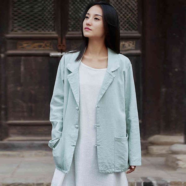 johnature women loose retro pockets turn-down collar cotton linen coat autumn winter comfortable 3 color female coat 210521, Black;brown
johnature women loose retro pockets turn-down collar cotton linen coat autumn winter comfortable 3 color female coat 210521, Black;brown