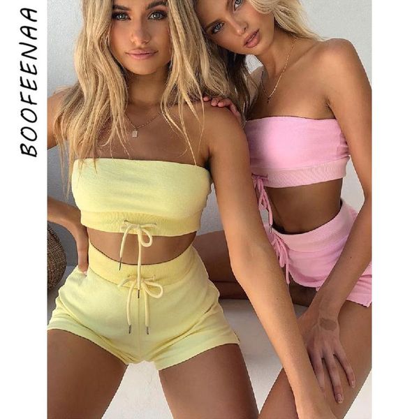 summer clothes club outfit for woman two piece set women cropped tube and shorts matching sets c97-ad02 dress, White
summer clothes club outfit for woman two piece set women cropped tube and shorts matching sets c97-ad02 dress, White