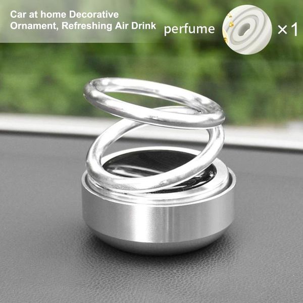 car air freshener solar auto rotating metal alloy perfume double ring fragrance accessories decoration ornament
car air freshener solar auto rotating metal alloy perfume double ring fragrance accessories decoration ornament