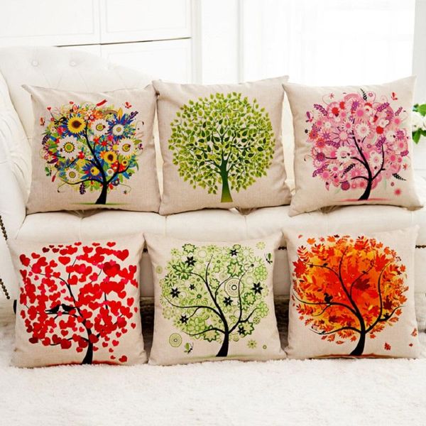 1pc cotton linen cushion cover sofa car office home decorative throw pillows case gift lucky season tree 45*45cm pillow covers cushion/decor
1pc cotton linen cushion cover sofa car office home decorative throw pillows case gift lucky season tree 45*45cm pillow covers cushion/decor