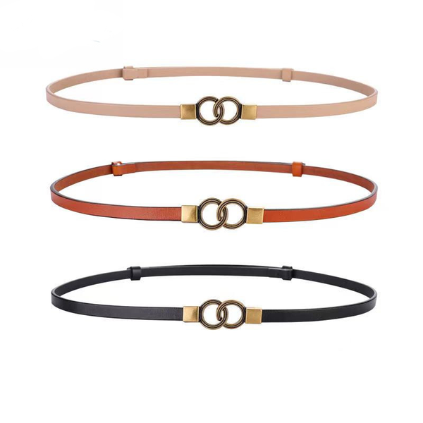 ladies cowhide belt fashion alloy adjustable thin simple dress accessories belts, Black;brown
ladies cowhide belt fashion alloy adjustable thin simple dress accessories belts, Black;brown