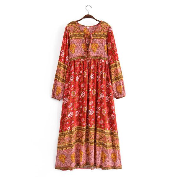 casual dresses boho vintage tunic long dress sleeve floral print maxi hippie vestidos femme bohemian rayon cotton, Black;gray
casual dresses boho vintage tunic long dress sleeve floral print maxi hippie vestidos femme bohemian rayon cotton, Black;gray