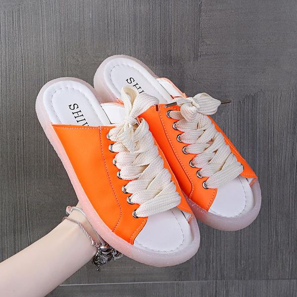slippers sandals and women casual ladies outer wear lace-up lazy flat outdoor fashion 2021, Black
slippers sandals and women casual ladies outer wear lace-up lazy flat outdoor fashion 2021, Black