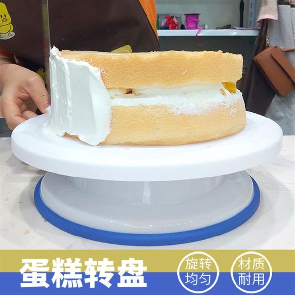 baking & pastry tools 10 inch cake display stand spinner anti-skid round rotating turntable decorating accessories supplies
baking & pastry tools 10 inch cake display stand spinner anti-skid round rotating turntable decorating accessories supplies