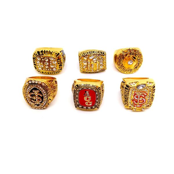1993-1999-1996-1992-2013-2014 florida state seminoles national world series championship ring size11, Silver
1993-1999-1996-1992-2013-2014 florida state seminoles national world series championship ring size11, Silver