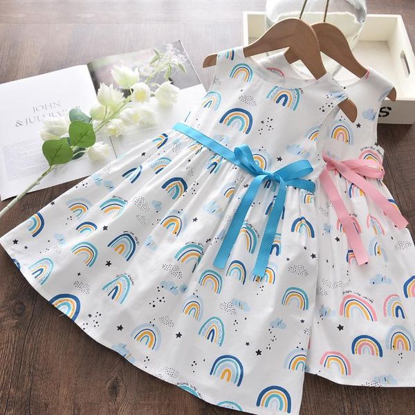girl's dresses summer girls' dress korean rainbow casual sleeveless party princess cute children's baby kids girls clothing, Red;yellow
girl's dresses summer girls' dress korean rainbow casual sleeveless party princess cute children's baby kids girls clothing, Red;yellow