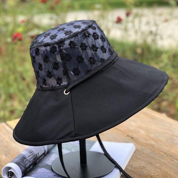 black small flower mesh breathable flat fisherman's hat for women's summer travel, Yellow
black small flower mesh breathable flat fisherman's hat for women's summer travel, Yellow