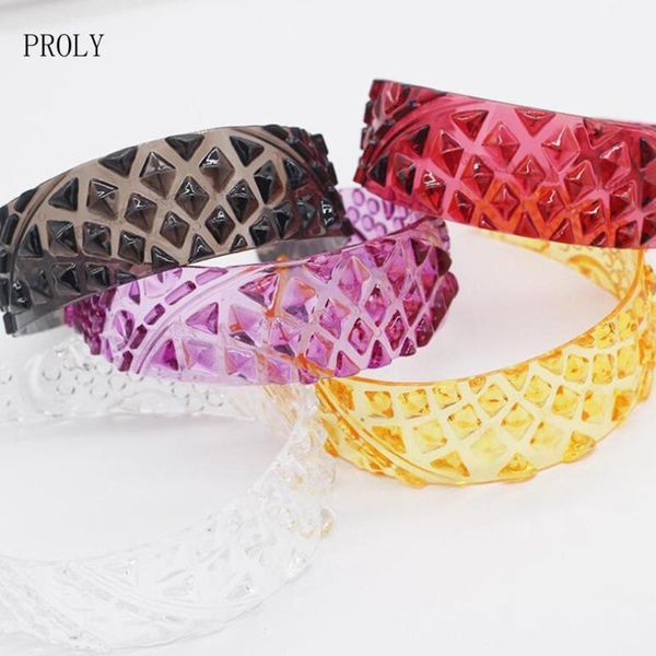 fashion women hairband wide side plastic hair accessories casual grid headband shining vintage turban headwear1
fashion women hairband wide side plastic hair accessories casual grid headband shining vintage turban headwear1