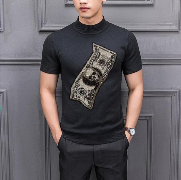 men's hoodies & sweatshirts european-style casual male shirt o-neck pull cotton mesh diamond o ver rock fashion fine winter designer, Black
men's hoodies & sweatshirts european-style casual male shirt o-neck pull cotton mesh diamond o ver rock fashion fine winter designer, Black