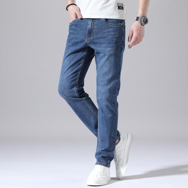 men's jeans basic soft pants harem female straight all match high waist femme long denim for women plus size, Blue
men's jeans basic soft pants harem female straight all match high waist femme long denim for women plus size, Blue