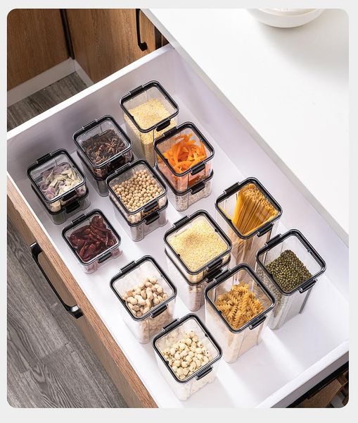 storage bottles & jars transparent plastic airtight , whole grains, nuts and spices tanks, tanks household boxes,
storage bottles & jars transparent plastic airtight , whole grains, nuts and spices tanks, tanks household boxes,