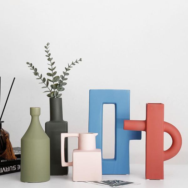 decorative objects & figurines creative nordic ceramic geometric irregular flower arrangement vase decoration living room cabinet home decor
decorative objects & figurines creative nordic ceramic geometric irregular flower arrangement vase decoration living room cabinet home decor