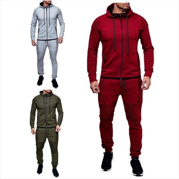 autumn 2 piece sets hoodies men tracksuit pants running sports gym clothes sport suit training sportwear, Gray
autumn 2 piece sets hoodies men tracksuit pants running sports gym clothes sport suit training sportwear, Gray