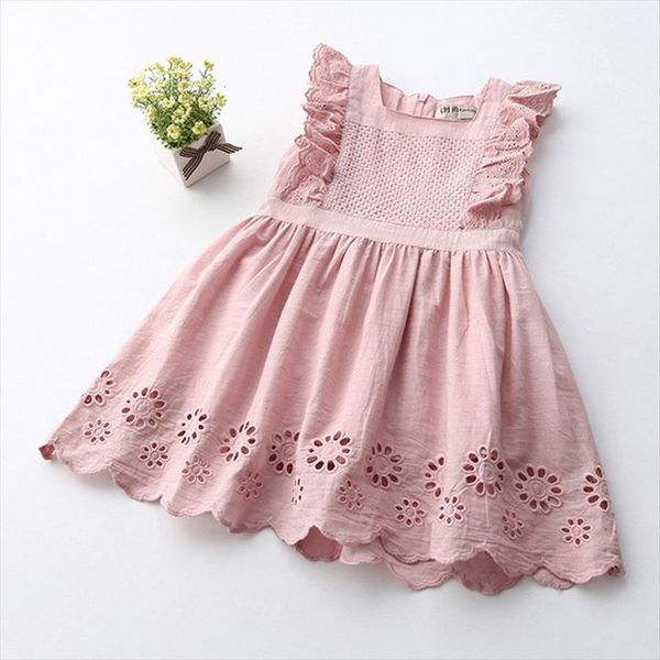 summer leisure style girl dresses lace sleeve hollow vest sleeveless princess girls kids clothes children, Red;yellow
summer leisure style girl dresses lace sleeve hollow vest sleeveless princess girls kids clothes children, Red;yellow
