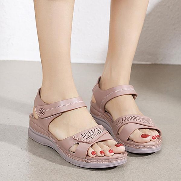 sandals 2021 summer platform hook&loop women outdoor solid wedges beach hollow out shoes sandalias mujer, Black
sandals 2021 summer platform hook&loop women outdoor solid wedges beach hollow out shoes sandalias mujer, Black