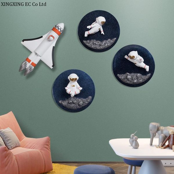 creative resin round astronaut wall pendant crafts children's room background hanging modern home decoration accessories decorative obj
creative resin round astronaut wall pendant crafts children's room background hanging modern home decoration accessories decorative obj