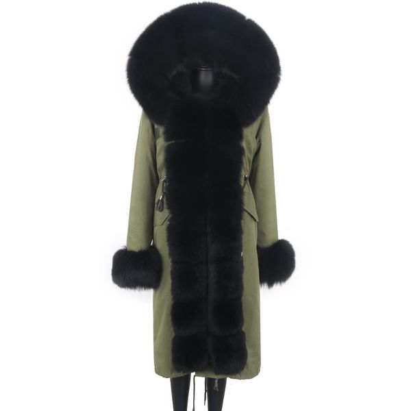 women's fur & faux women x-long parka 7xl waterproof natural hood warm real coat winter jacket outerwear detachable, Black
women's fur & faux women x-long parka 7xl waterproof natural hood warm real coat winter jacket outerwear detachable, Black