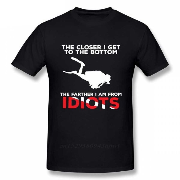 the closer i get to bottom scuba diving tee shirt man graphic t fashion round neck 210629, White;black
the closer i get to bottom scuba diving tee shirt man graphic t fashion round neck 210629, White;black