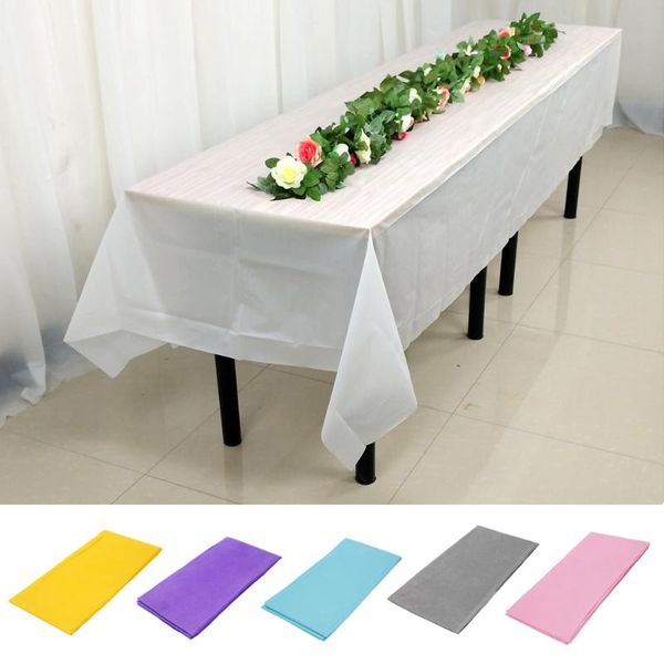 table cloth 137x274cm plastic disposable tablecloth solid wedding birthday party white pink cover el banquet rectangular desk
table cloth 137x274cm plastic disposable tablecloth solid wedding birthday party white pink cover el banquet rectangular desk