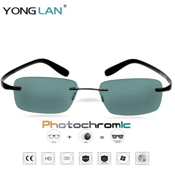 fashion sunglasses frames titanium transition pochromic reading glasses men hyperopia presbyopia with diopters outdoor, Black
fashion sunglasses frames titanium transition pochromic reading glasses men hyperopia presbyopia with diopters outdoor, Black