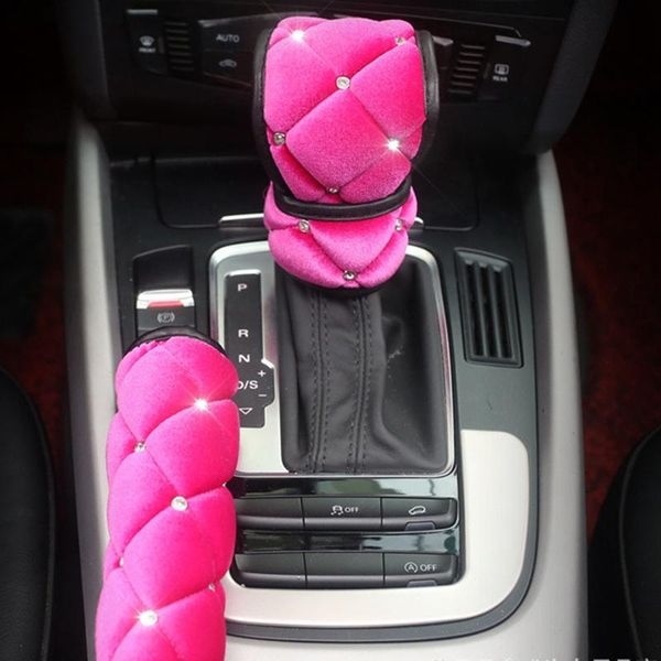 safety belts & accessories rhinestone car gear shift cover plush seat belt handbrake knob for women auto styling interior
safety belts & accessories rhinestone car gear shift cover plush seat belt handbrake knob for women auto styling interior