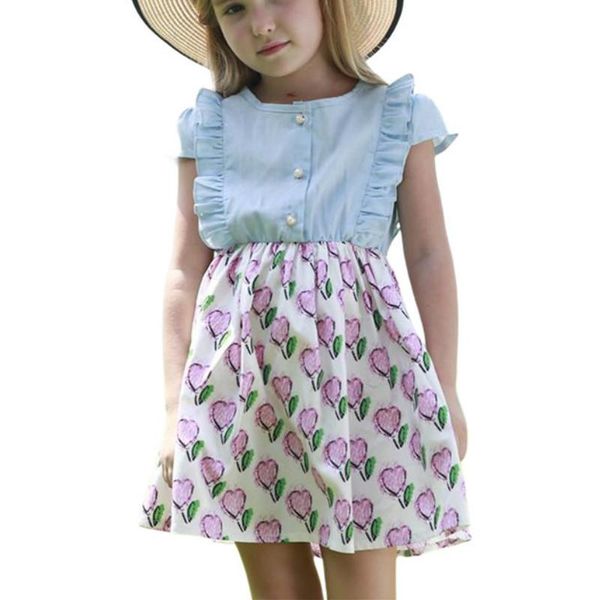 girl's dresses 1-6years girls' lovely short sleeve button closure and heart printed skirt hem patchwork dress summer casual, Red;yellow
girl's dresses 1-6years girls' lovely short sleeve button closure and heart printed skirt hem patchwork dress summer casual, Red;yellow