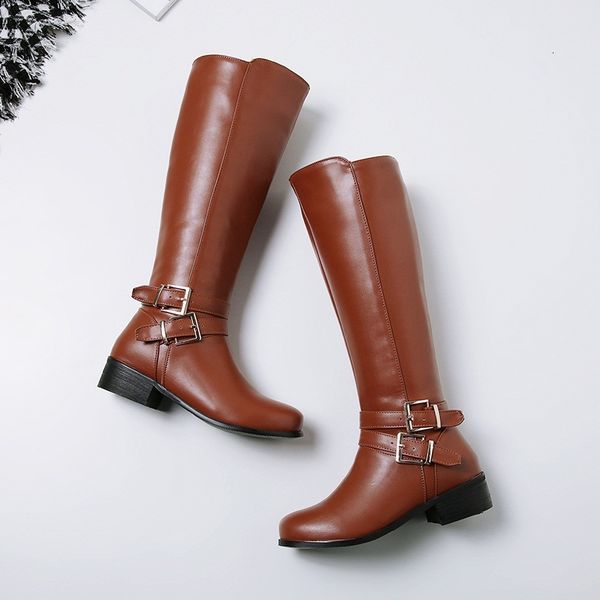 asumer female snowboots, plus size 34-46, buckle, knee-high boots, thick winter boots warm, drop ship, Black
asumer female snowboots, plus size 34-46, buckle, knee-high boots, thick winter boots warm, drop ship, Black