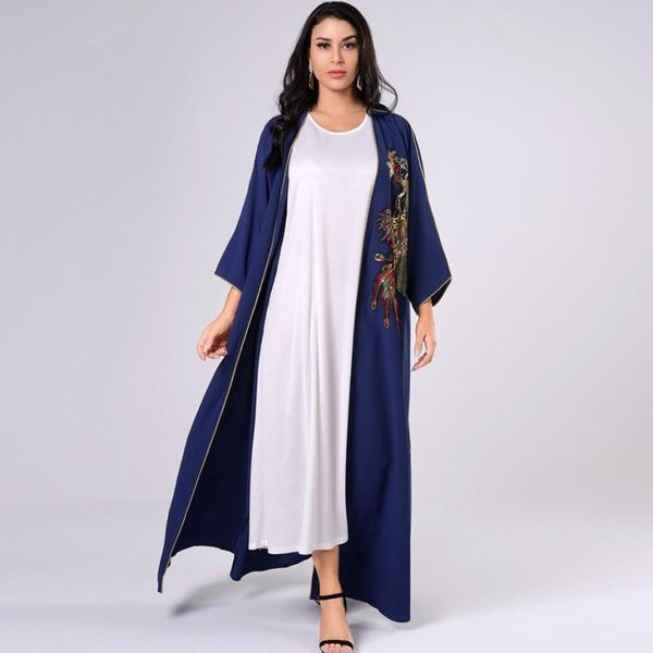 abaya muslim fashion dresses women bottoming vest maxi dress with cardigan robes phoenix embroidery islam kaftan vestidos ethnic clothing, Red
abaya muslim fashion dresses women bottoming vest maxi dress with cardigan robes phoenix embroidery islam kaftan vestidos ethnic clothing, Red