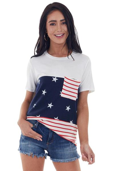 women's t-shirt wonen t-shirts fashion independence day o-neck star stripes short-sleeved casual printing loose shirt vintage streetwea, White
women's t-shirt wonen t-shirts fashion independence day o-neck star stripes short-sleeved casual printing loose shirt vintage streetwea, White