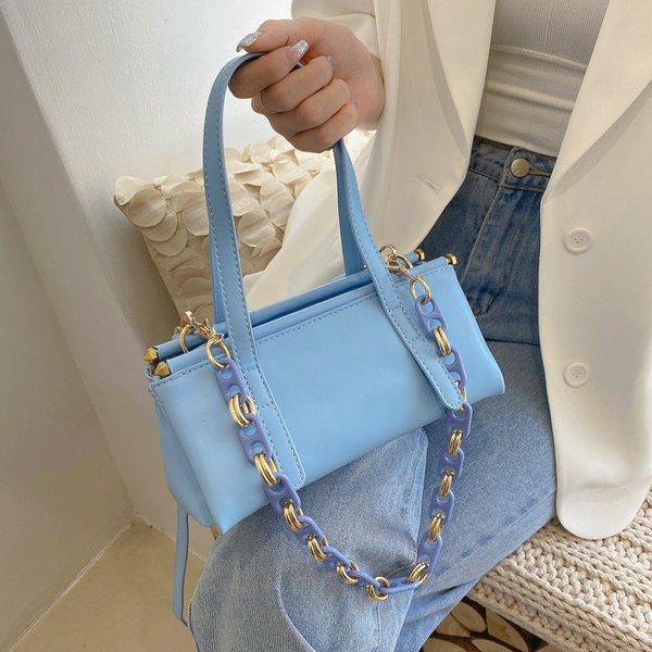 cross body fashion women shoulder bag blue summer ladies chain handbag small pu leather all-match with interval
cross body fashion women shoulder bag blue summer ladies chain handbag small pu leather all-match with interval