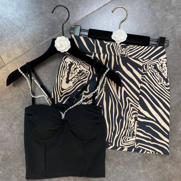 two piece dress deat female skirt short set two fashion pieces spring summer zebra pattern ladies hr426 5ty3, White
two piece dress deat female skirt short set two fashion pieces spring summer zebra pattern ladies hr426 5ty3, White