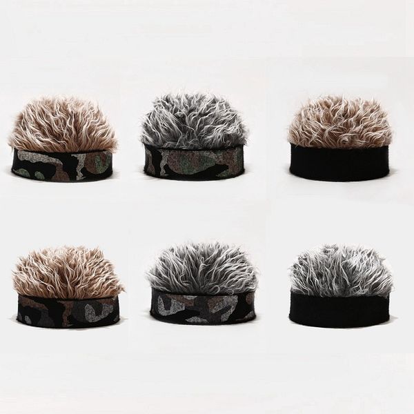 camouflage wig landlord hat men's and women's street trend hip hop melon skin hat versatile baotou hat, Blue;gray
camouflage wig landlord hat men's and women's street trend hip hop melon skin hat versatile baotou hat, Blue;gray