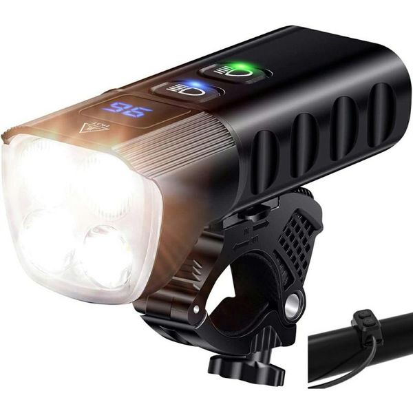bike lights 2000 lumens usb rechargeable bicycle front light with ip65 waterproof and 13 lighting modes
bike lights 2000 lumens usb rechargeable bicycle front light with ip65 waterproof and 13 lighting modes