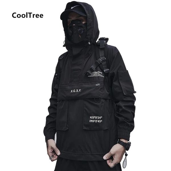 men's jackets cooltree men jacket spring autumn windproof breathable black grey hooded coats male multi-pocket hip hop loose streetwear, Black;brown
men's jackets cooltree men jacket spring autumn windproof breathable black grey hooded coats male multi-pocket hip hop loose streetwear, Black;brown