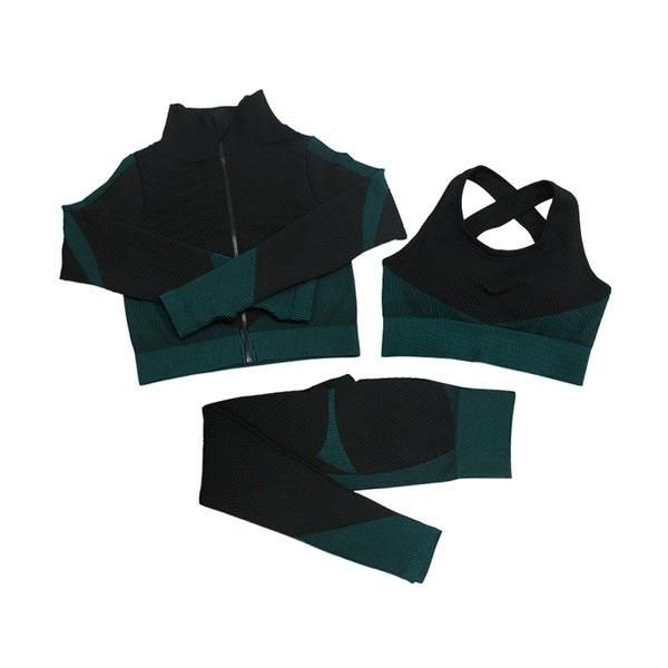 shaping leggings fitness suits yoga women outfits 3pcs sets long sleeve shirt+sport bra+seamless workout running clothing gym wear,lf051, White;red
shaping leggings fitness suits yoga women outfits 3pcs sets long sleeve shirt+sport bra+seamless workout running clothing gym wear,lf051, White;red