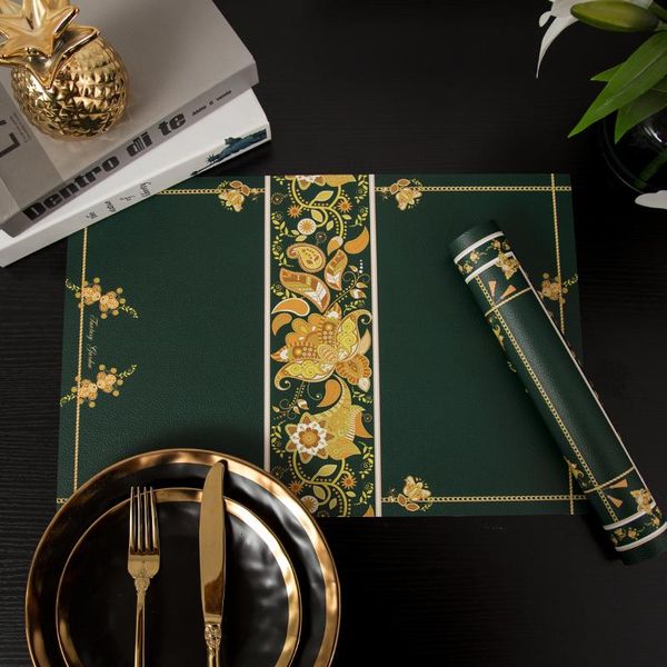 mats & pads table green placemat nordic style rectangle design non slip waterproof vintage set de kitchen accessories ei50pm
mats & pads table green placemat nordic style rectangle design non slip waterproof vintage set de kitchen accessories ei50pm