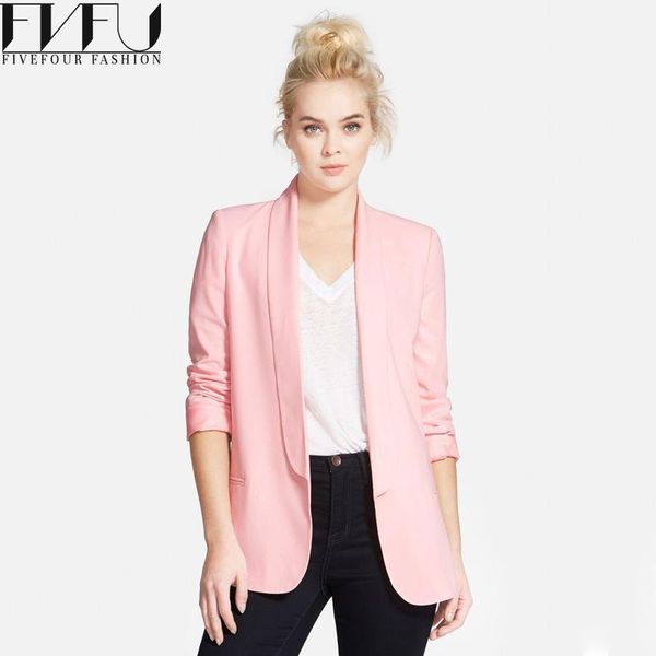women's suits & blazers arrival 2021 spring autumn blazer women plus size xxl lapel long sleeves candy color casual jaqueta feminina, White;black
women's suits & blazers arrival 2021 spring autumn blazer women plus size xxl lapel long sleeves candy color casual jaqueta feminina, White;black