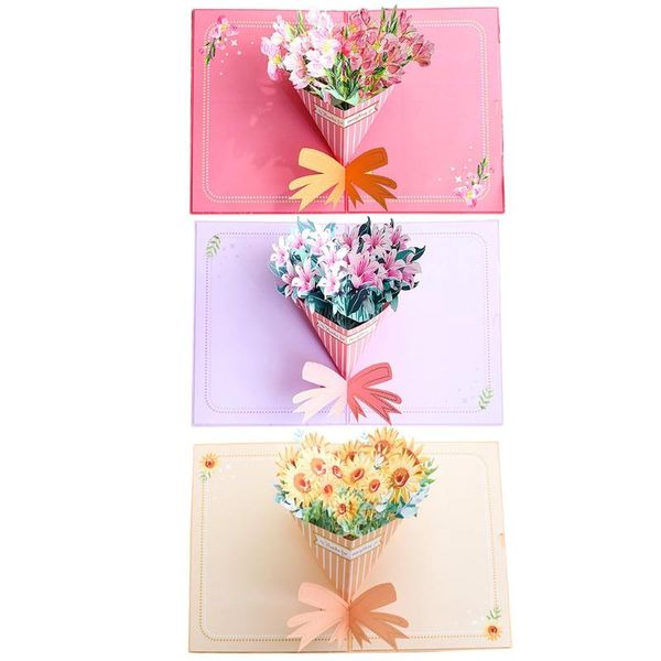 greeting cards 808b 3d -up sunflower lily card for birthday mother's day wedding party anniversary graduation with envelope
greeting cards 808b 3d -up sunflower lily card for birthday mother's day wedding party anniversary graduation with envelope