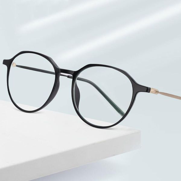 fashion sunglasses frames blue light blocking glasses frame for men and women prescription eyewear full rim plastic alloy oval shape high qu, Black
fashion sunglasses frames blue light blocking glasses frame for men and women prescription eyewear full rim plastic alloy oval shape high qu, Black