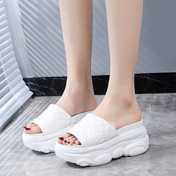 shoes woman 2021 female slippers luxury slides low heeled mules platform designer high summer pu fabric rome rubber fashion, Black
shoes woman 2021 female slippers luxury slides low heeled mules platform designer high summer pu fabric rome rubber fashion, Black