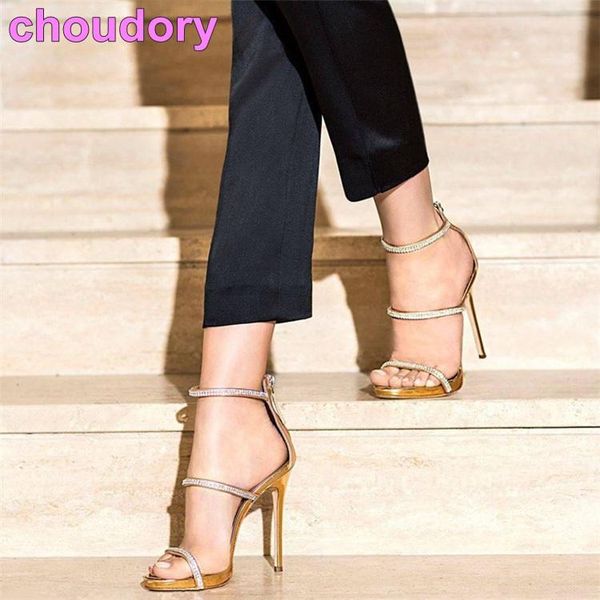 women gladiator sandals sky high heels gold silver triple straps bling crystal glittering rhinestone wedding shoes, Black
women gladiator sandals sky high heels gold silver triple straps bling crystal glittering rhinestone wedding shoes, Black