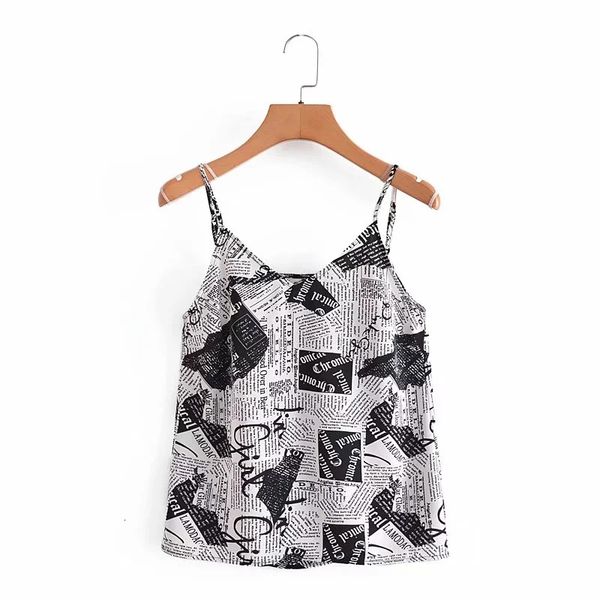 women's blouses & shirts 2021 new fashion women watermark print short sling blouse loose receive waist slim short shirt, White
women's blouses & shirts 2021 new fashion women watermark print short sling blouse loose receive waist slim short shirt, White
