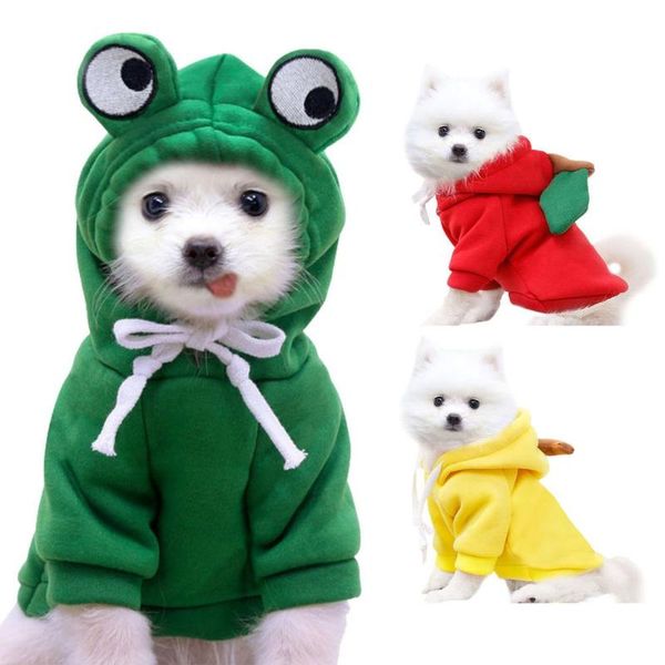 dog apparel jacket banana ringo frog shape clothes warm hoodie for pet fashion small medium large dogs
dog apparel jacket banana ringo frog shape clothes warm hoodie for pet fashion small medium large dogs