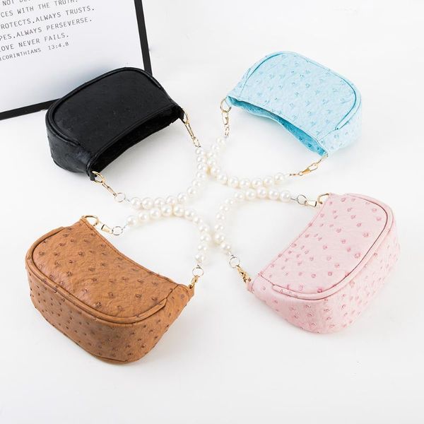 evening bags fashion women's bag ostrich pattern solid color for women pu leather shoulder casual lady pearl chain mini messenger handb
evening bags fashion women's bag ostrich pattern solid color for women pu leather shoulder casual lady pearl chain mini messenger handb