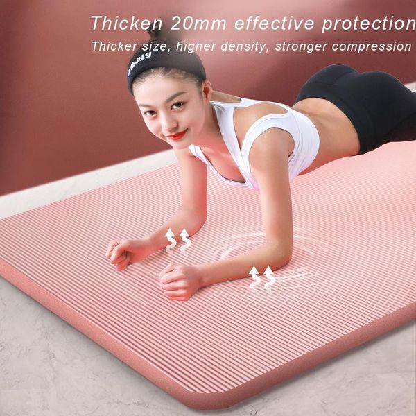 yoga mat thickening 20mm widening and lengthening beginner home female men's fitness non-slip mats
yoga mat thickening 20mm widening and lengthening beginner home female men's fitness non-slip mats