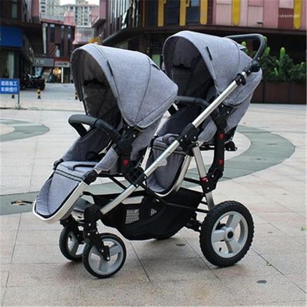 double twins stroller high landscape foldable baby prams 2 in 1 travel system trolley walker carriage strollers#1
double twins stroller high landscape foldable baby prams 2 in 1 travel system trolley walker carriage strollers#1