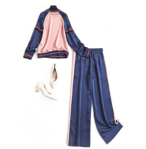 short high fashion female twinset spring designers bloc and pants suit clothes, White;black
short high fashion female twinset spring designers bloc and pants suit clothes, White;black