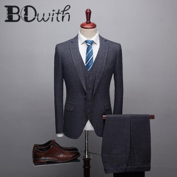 men's suits & blazers 3 pieces suits(jacket+pants+vest) men two buttons notched collar slim fit groom wedding party tuxedos, White;black
men's suits & blazers 3 pieces suits(jacket+pants+vest) men two buttons notched collar slim fit groom wedding party tuxedos, White;black